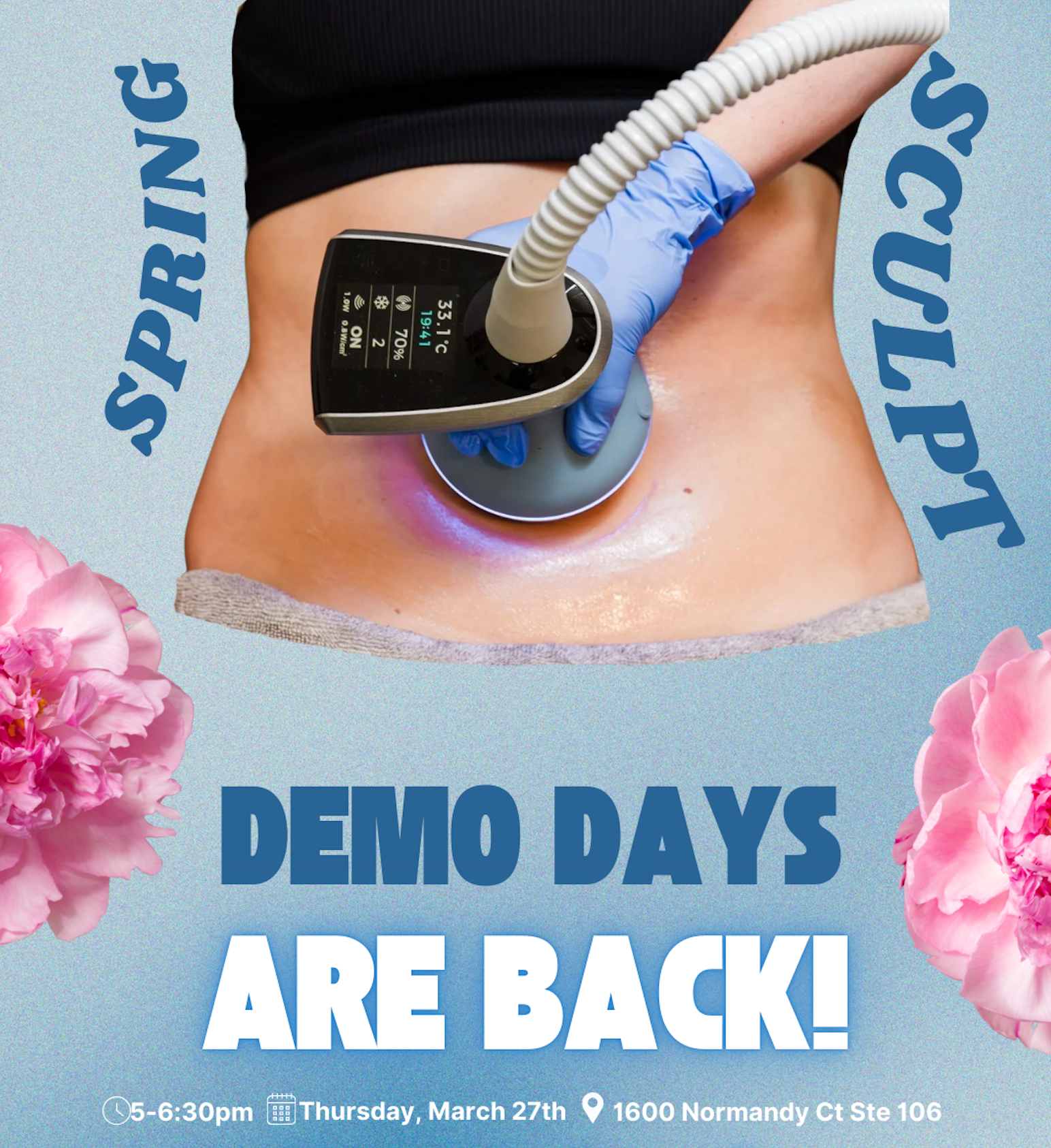 Spring Sculpt: The Body Contouring Event You Can't Miss!